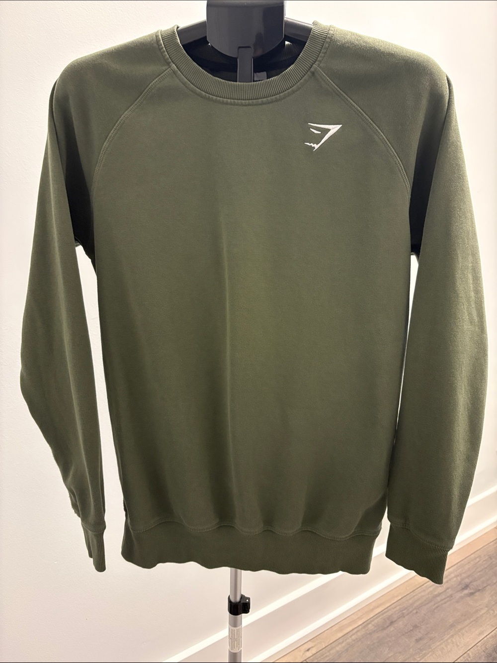 Gymshark Creat Crewneck Sweatshirt ~ Medium ~ Core Olive